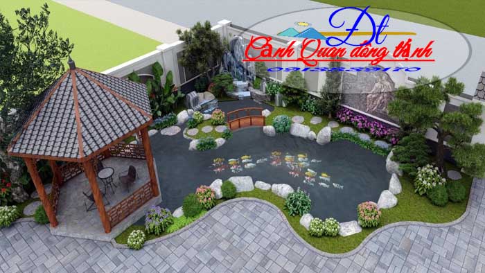 hồ cá koi quận bình tân