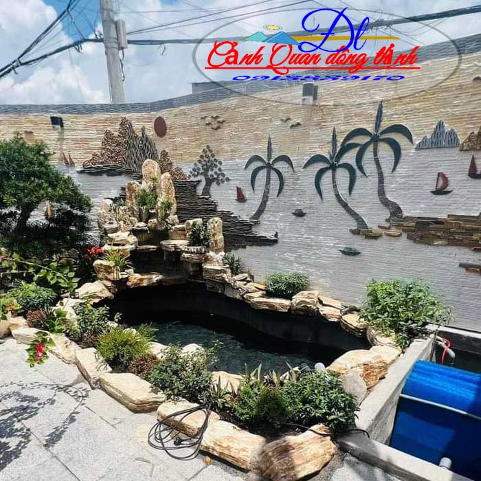 hồ cá koi sân vườn quận 7 20231