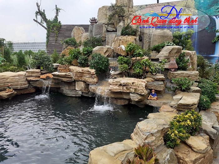 thi công hòn non bộ long an