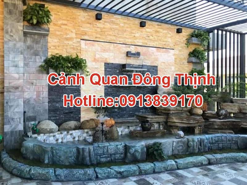 hòn non bộ sân thượng 02