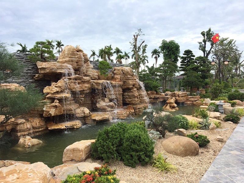 hòn non bộ sân vườn 4