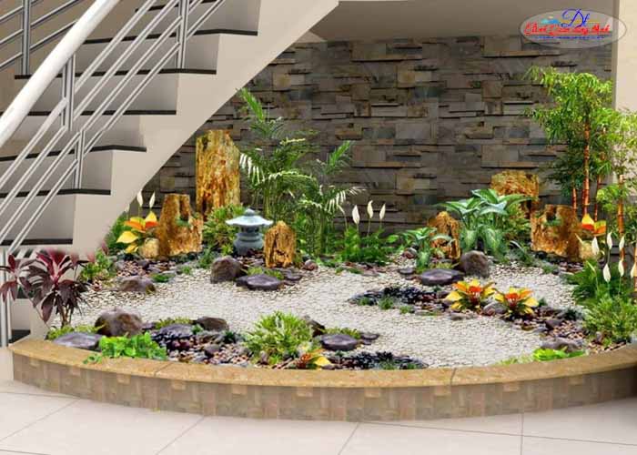 Hòn non bộ trong nhà-2