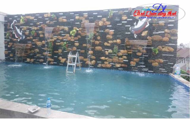 Mẫu tường thác nước ngoài trời. Ảnh 3