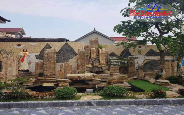 Một số mẫu công trình hòn non bộ-1