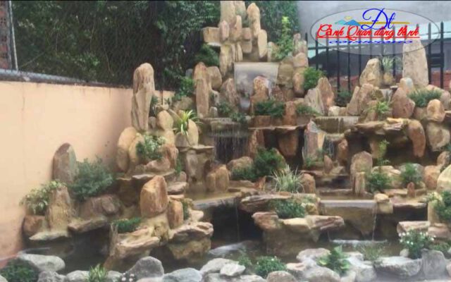 Một số mẫu công trình hòn non bộ-4