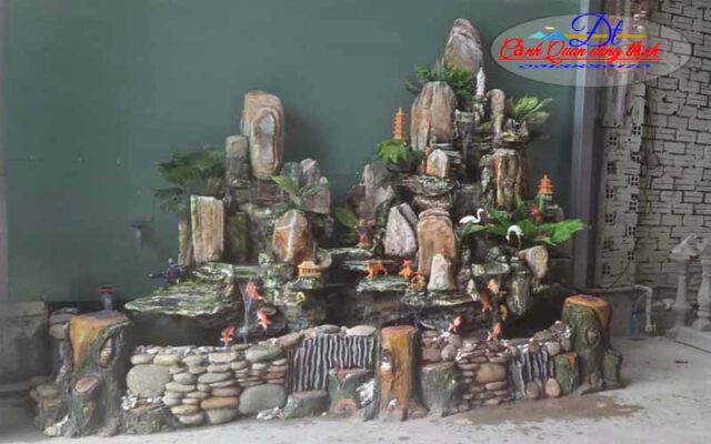 Một số mẫu công trình hòn non bộ-6