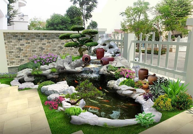 mau ho ca koi mini dep 02