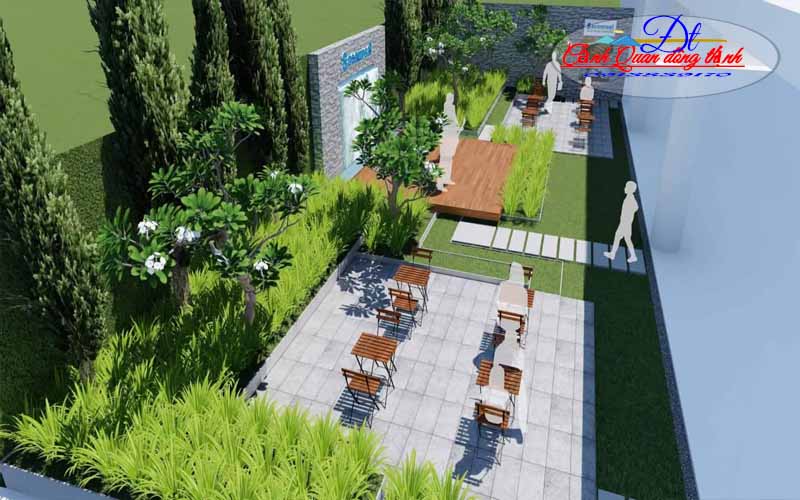 mẫu sân vườn đẹp 3