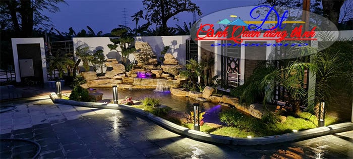 mẫu thiết kế hồ cá koi đẹp 9