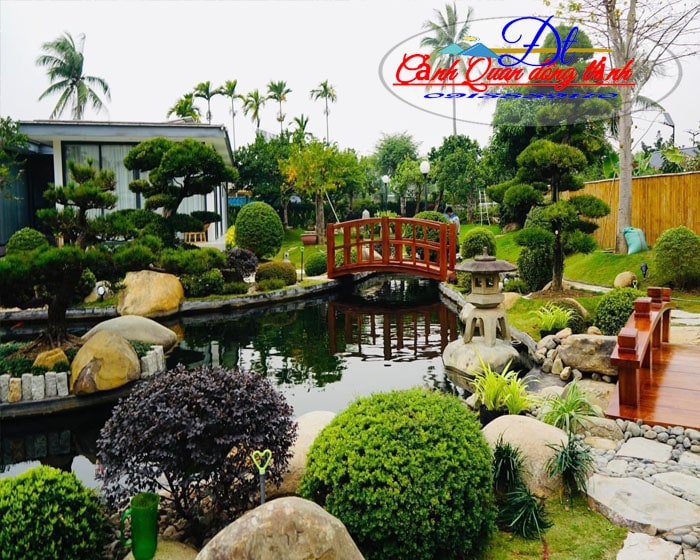 mẫu thiết kế thi công hồ cá koi 04 - Cảnh Quan Đông Thịnh