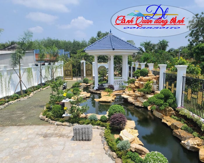 mẫu thiết kế thi công hồ cá koi 06 - Cảnh Quan Đông Thịnh