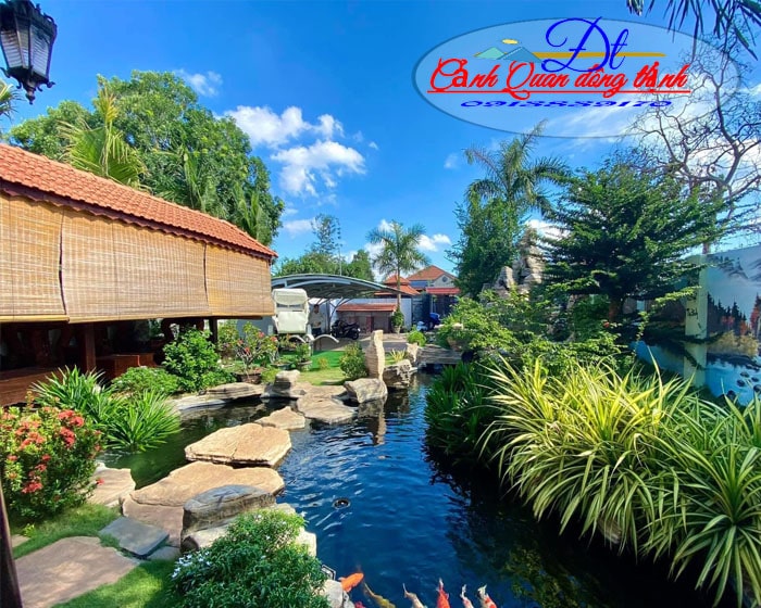 mẫu thiết kế thi công hồ cá koi 09 - Cảnh Quan Đông Thịnh