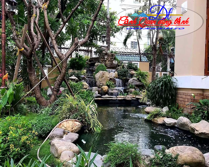 mẫu thiết kế thi công hồ cá koi 12 - Cảnh Quan Đông Thịnh