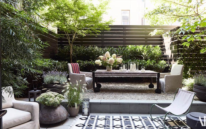 Mẫu tiểu cảnh sân vườn đẹp - Hình 13