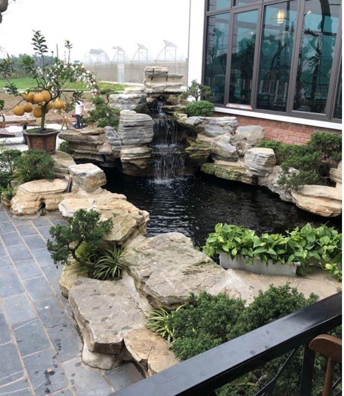 Thi công hòn non bộ Bình Dương