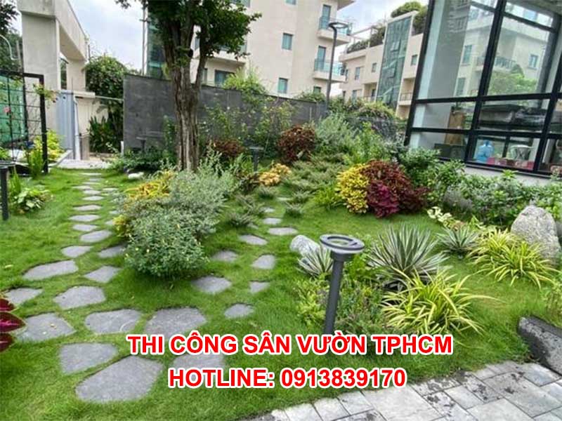 thi công sân vườn tphcm 1