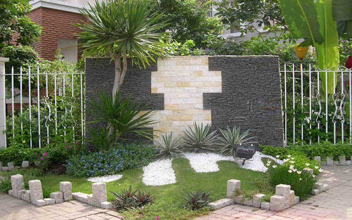 thi công tiểu cảnh sân vườn bình dương 02