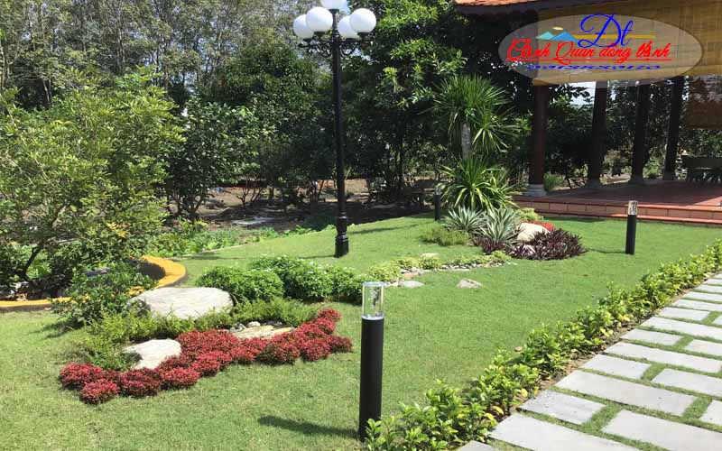 Thiết kế thi công sân vườn tại Tây Ninh. Ảnh 1