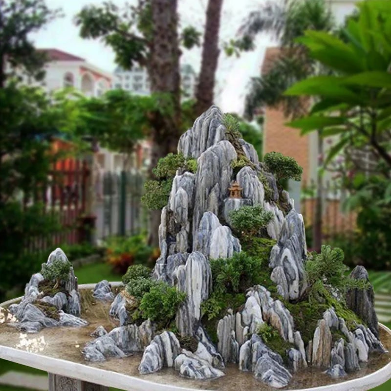 tiểu cảnh hòn non bộ 02