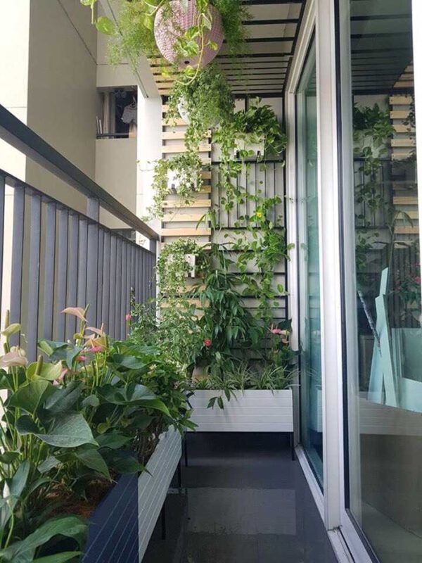 Trang trí ban công M9