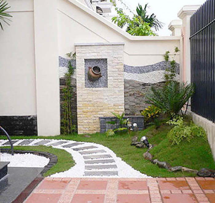 tranh đá ốp tường tiểu cảnh 02