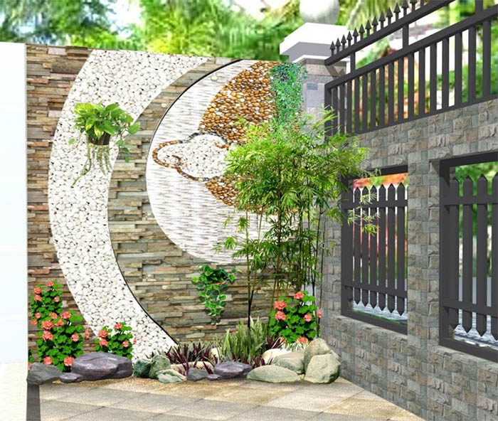 tranh đá ốp tường tiểu cảnh 06