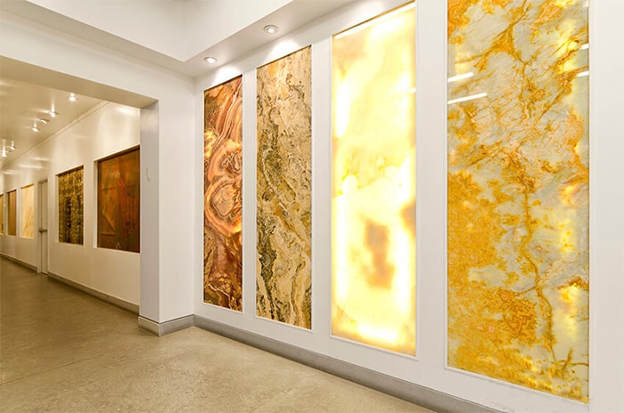 tranh đá ốp tường xuyên sáng